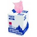 Care Value Antibacterial All Purpose Cloths Red