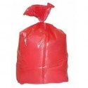 SOLUBLE LAUNDRY BAG RED 660X840MM 1X25