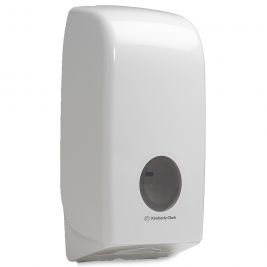 Kimberly Clark Aquarius Toilet Tissue Dispenser White