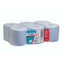 WYPALL CENTREFEED 1 PLY BLUE CASE 6X800