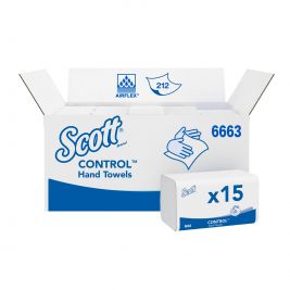 Scott H/towel 1ply 15x212 Sheet