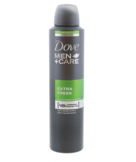 Dove Men Anti-Perspirant Spray Extra Fresh 250ml - Case of 6